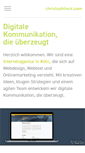 Mobile Screenshot of christophlieck.com
